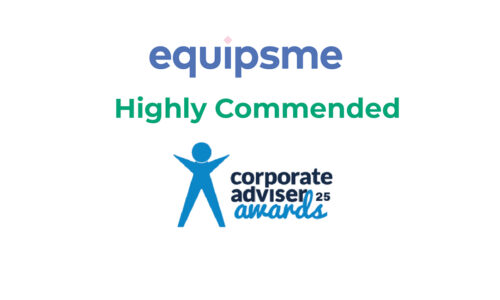Equipsme wins Highly Commended at the Corporate Advisor Awards